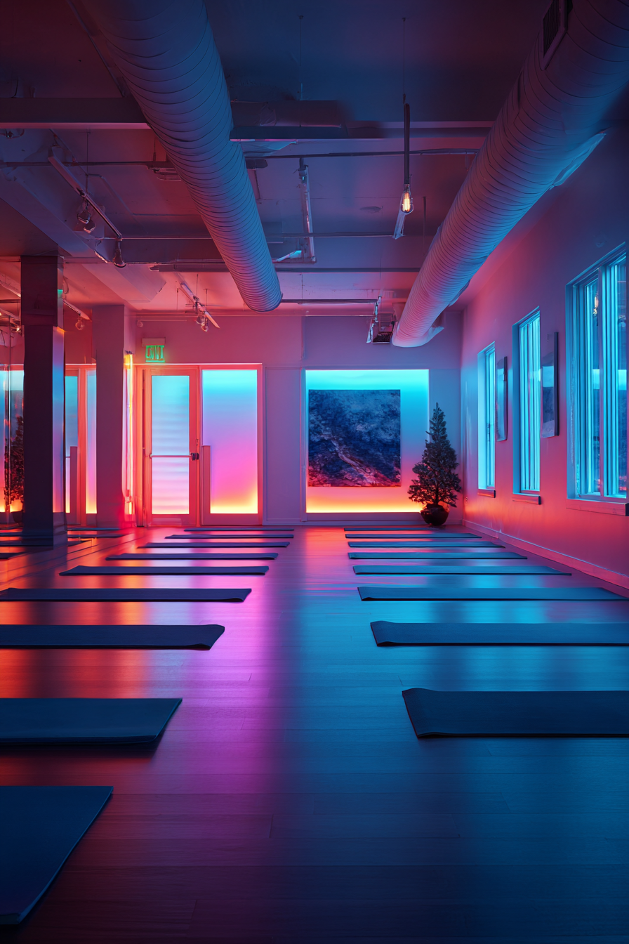 Філософія VYBEMATRA з неоновими акцентами